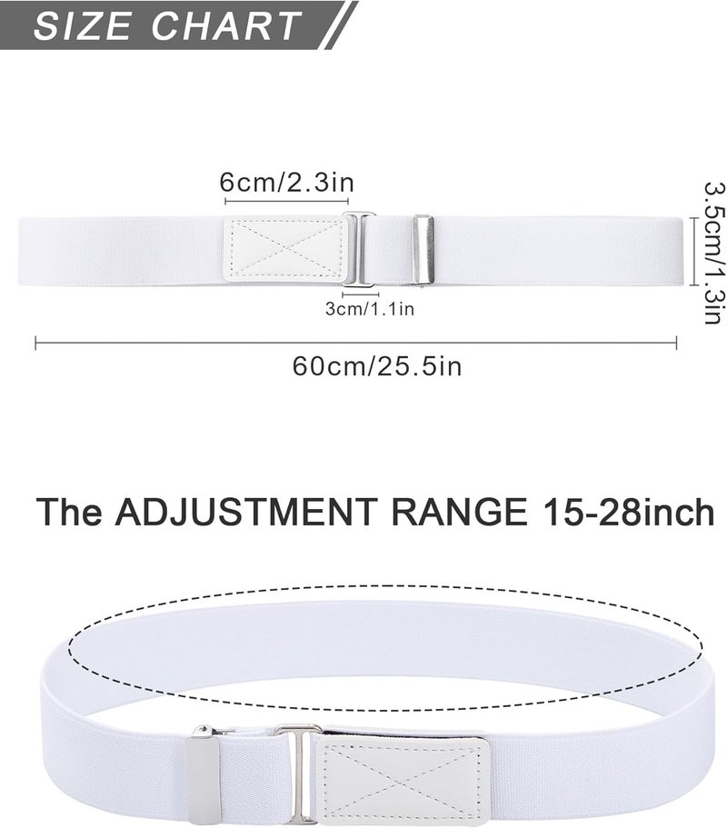 WELROG Kids Belts for Boys - Velcro Buckle Toddler Belt Elastic Adjustable Belt for Boys Girls - Image 2